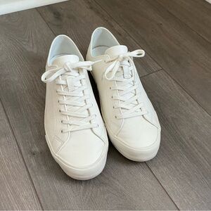 Like new SeaVees Wilder white leather sneakers US13M